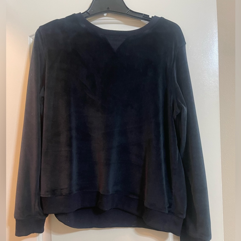 Black Velvet Sweater